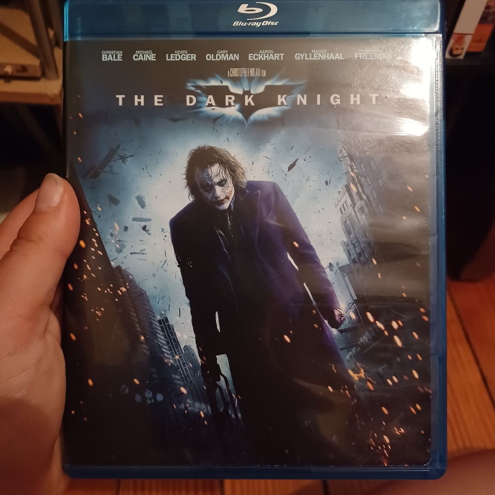 NWOT The Dark Knight Blu Ray DVD